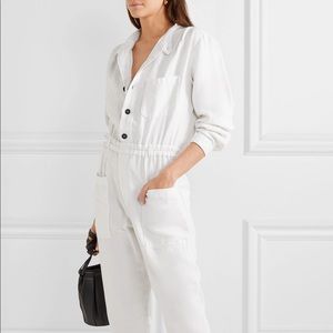 New FRAME painter cotton jumpsuit- Size S/P